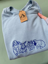 Load image into Gallery viewer, Embroidered Bunny Rabbit Sweatshirt - Gift for bunny lovers &owners