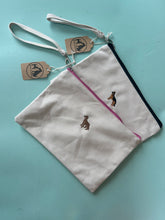 Load image into Gallery viewer, Dinky Dog Accessories Pouch / Make up bag / travel bag / sewing bag.