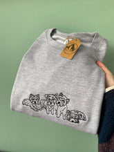 Load image into Gallery viewer, Embroidered Westie Sweatshirt - Gifts for West Highland Terrier Lovers