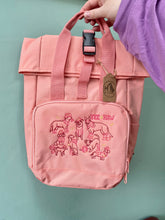 Load image into Gallery viewer, Cowboy Yeehaw Dogs Backpack for Dog Lovers and Owners- colourful embroidered compact rucksack for your adventures