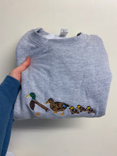 Load image into Gallery viewer, IMPERFECT Ducks Sweatshirt - Grey- 2XL