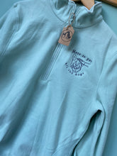 Load image into Gallery viewer, PRE-LOVED - ‘Here to Pet all the Dogs’ Thin Fleece - Mint
