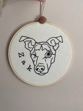 Load image into Gallery viewer, Custom Embroidered Decorative Hoop - Display your special memories in your home