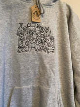 Load image into Gallery viewer, PRE-LOVED ‘dog club’ grey hoodie
