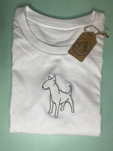 Load image into Gallery viewer, Embroidered Bully Silhouette Sweatshirt- Gifts for English bull terrier lovers and owners