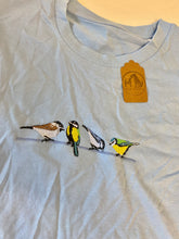 Load image into Gallery viewer, IMPERFECT- Birds T-Shirt Light Blue  / L