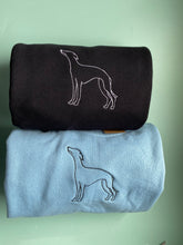 Load image into Gallery viewer, SILHOUETTE STYLE SWEATSHIRT - Various Breeds- Dogs Sweatshirt - Embroidered sweater for dog lovers