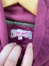 Load image into Gallery viewer, PRE-LOVED - Full Colour Puppy Fleece- burgundy