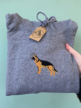 Load image into Gallery viewer, German Shepherd Hoodie - Dark grey- M