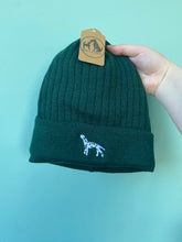 Load image into Gallery viewer, Dinky Dog Breed Beanie hat. The cutest mini dog embroidered beanie hat for dog parents
