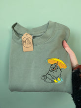 Load image into Gallery viewer, Dog Rainy Day Sweatshirt - Various Breeds- Embroidered sweater for dog lovers