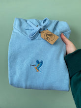 Load image into Gallery viewer, Solo Kingfisher Hoodie - Sky Blue - XL
