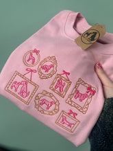 Load image into Gallery viewer, Pink Girly Dog Sweatshirt - Dog Gallery Wall Jumper for Dog Lovers