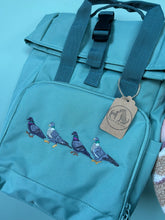 Load image into Gallery viewer, Colourful Birds Backpack for Bird Lovers and Owners- colourful embroidered compact rucksack for your adventures