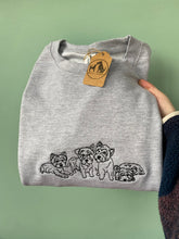 Load image into Gallery viewer, Embroidered Westie Sweatshirt - Gifts for West Highland Terrier Lovers