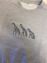 Load image into Gallery viewer, IMPERFECT Giraffe  Sweatshirt - Grey- M