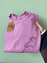 Load image into Gallery viewer, Welsh Corgi Outline Sweatshirt - Gifts for corgi owners and lovers.