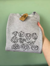 Load image into Gallery viewer, Smiling, Happy Dogs Sweatshirt - Gifts for dog lovers and owners