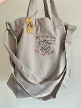 Load image into Gallery viewer, Here to Pet All the Dogs Day Bag