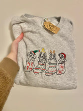 Load image into Gallery viewer, Puppy Stocking Sweatshirt - Grey 2xl
