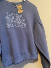 Load image into Gallery viewer, PRE-LOVED ‘dog club’ cropped sweatshirt