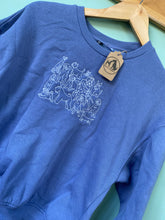 Load image into Gallery viewer, PRE-LOVED ‘dog club’ cropped sweatshirt