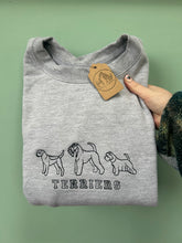 Load image into Gallery viewer, Dog Breed Group Embroidered Sweatshirt - Gundog, Pastoral, Terrier, Toy, Utility, Hound and Working dog groups
