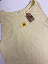 Load image into Gallery viewer, Sunflower tank top- yellow - XXL