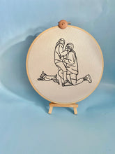 Load image into Gallery viewer, Custom Embroidered Decorative Hoop - Display your special memories in your home