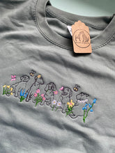 Load image into Gallery viewer, Imperfect Spring Puppies Sweatshirt - Size S- Dusty Green