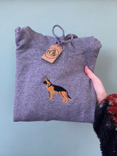 Load image into Gallery viewer, German Shepherd Hoodie - Dark grey- M