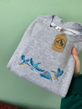 Load image into Gallery viewer, Kingfisher Organic Sweatshirt - Grey - M