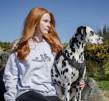 Load image into Gallery viewer, DOODLE STYLE SWEATSHIRT - Various Breeds- Dogs Sweatshirt - Embroidered sweater for dog lovers