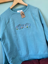 Load image into Gallery viewer, PRE-LOVED - Spring Puppies sweatshirt - Teal