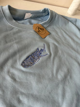 Load image into Gallery viewer, IMPERFECT whale Shark Sweatshirt - Sky Blue - M