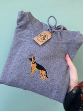 Load image into Gallery viewer, German Shepherd Hoodie - Dark grey- M