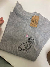 Load image into Gallery viewer, Various Breeds - Outline Bee Dog Breed T-Shirts