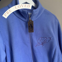 Load image into Gallery viewer, PRE-LOVED ‘just you and me’ blue fleece