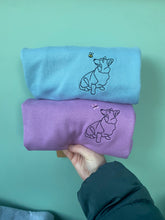 Load image into Gallery viewer, Welsh Corgi Outline Sweatshirt - Gifts for corgi owners and lovers.