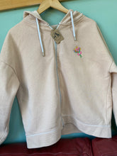 Load image into Gallery viewer, PRE-LOVED - Flower Bunch Zip Up Hoodie - Peach