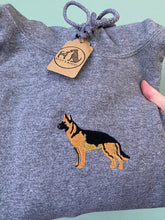 Load image into Gallery viewer, German Shepherd Hoodie - Dark grey- M