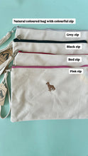 Load image into Gallery viewer, Dinky Dog Accessories Pouch / Make up bag / travel bag / sewing bag.