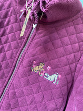 Load image into Gallery viewer, PRE-LOVED - Full Colour Puppy Fleece- burgundy