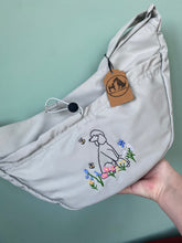 Load image into Gallery viewer, Wildflower Dog Breed Cross Body Bag- For dog walking