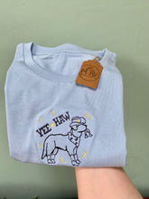 Load image into Gallery viewer, Cowboy Dog T-shirt - yeehaw dog tee