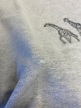 Load image into Gallery viewer, IMPERFECT Giraffe  Sweatshirt - Grey- M
