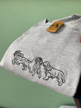 Load image into Gallery viewer, Embroidered Spaniel Sweatshirt - Gifts for spaniel lovers and owners