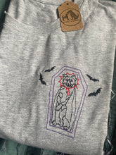 Load image into Gallery viewer, Barkula - ANY BREED - sweatshirt OR t-shirt for Halloween and dog lovers