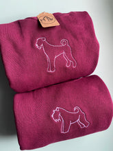 Load image into Gallery viewer, SILHOUETTE STYLE SWEATSHIRT - Various Breeds- Dogs Sweatshirt - Embroidered sweater for dog lovers