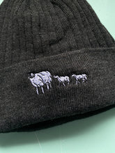 Load image into Gallery viewer, Sheep embroidered Beanie Hat- cute animal beanie